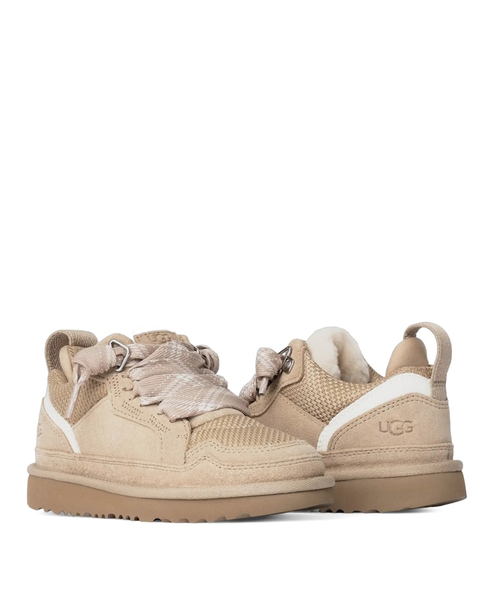 Lowmel meisjes sneakers beige