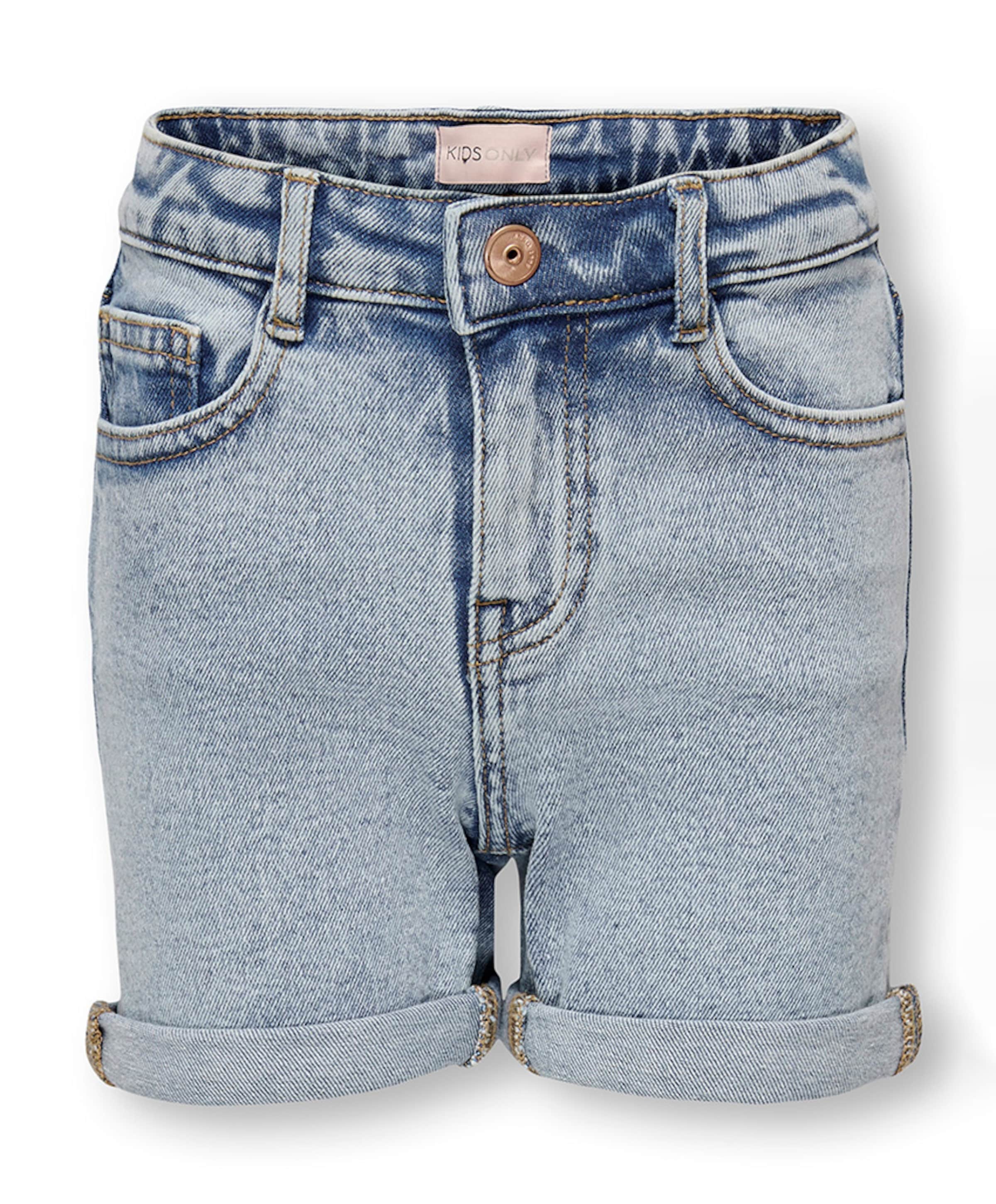 KONPHINE LIFE DNM AZG668 NOO meisjes korte broek blauw