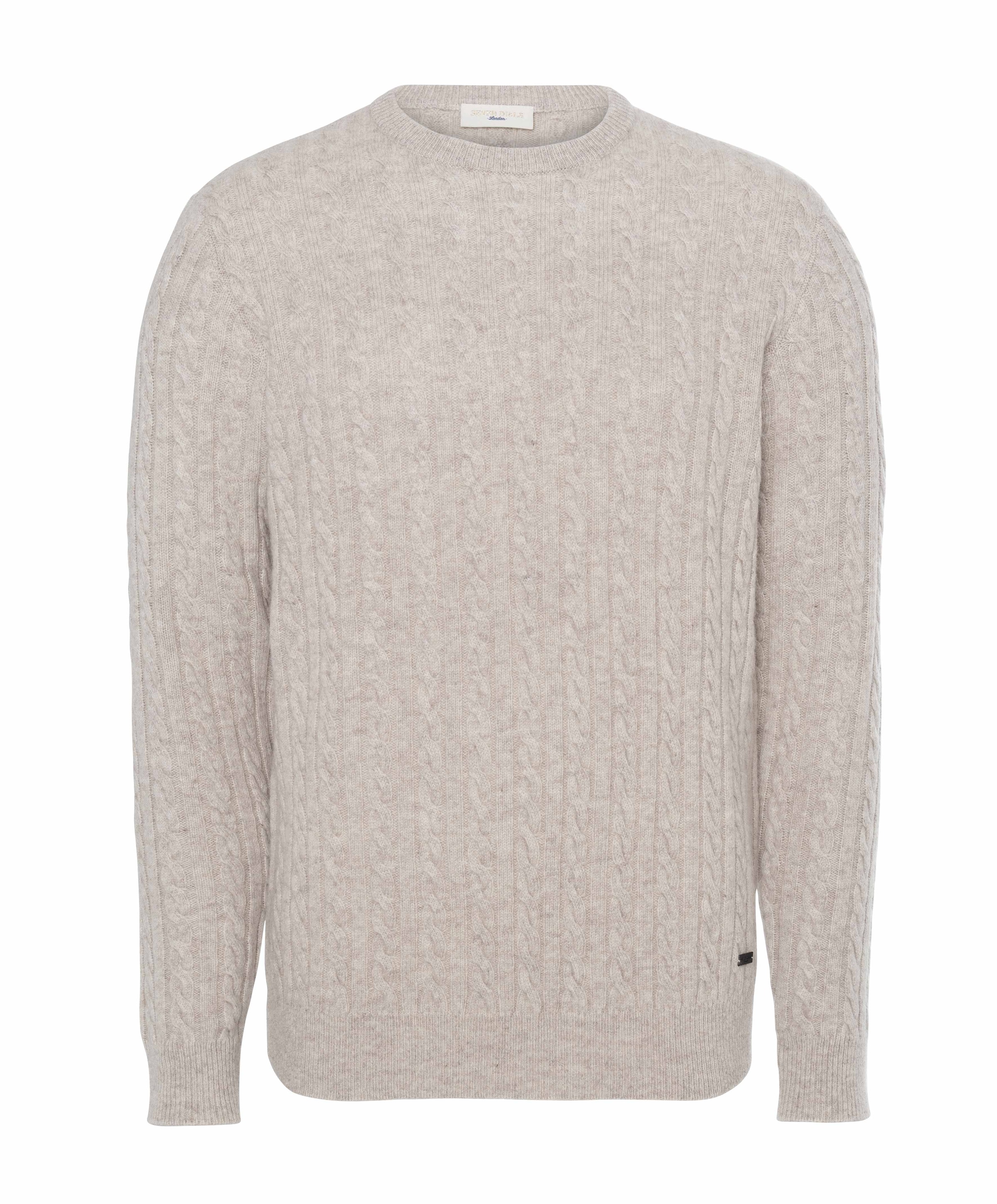 Heren trui beige