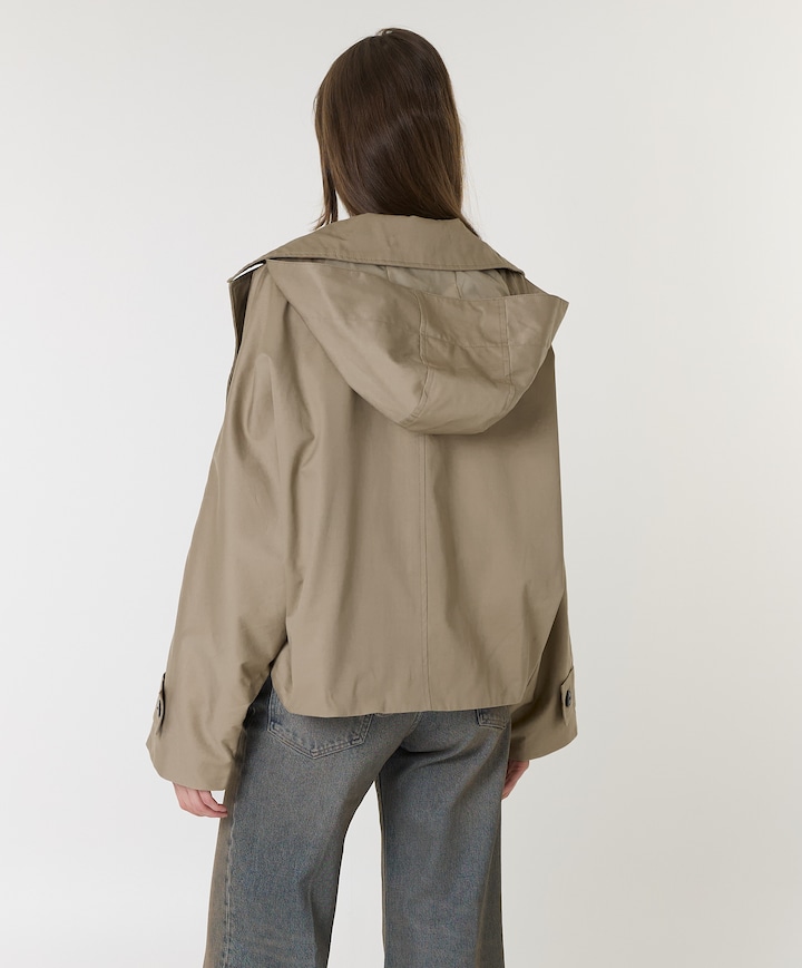 Dames jas beige