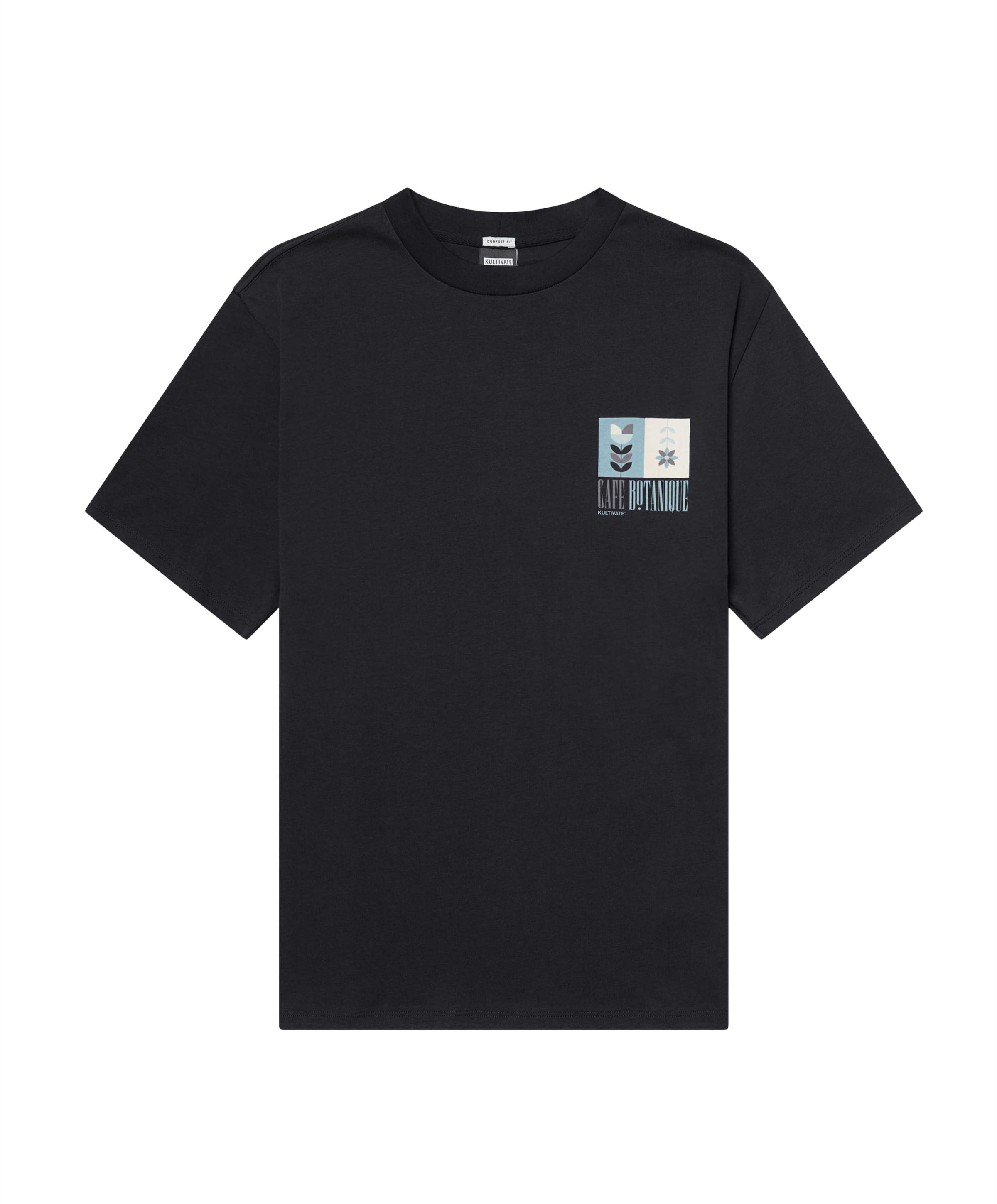 Heren T-shirt blauw