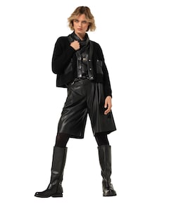 Dames vest zwart