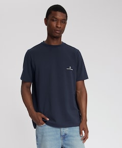 Heren T-shirt blauw