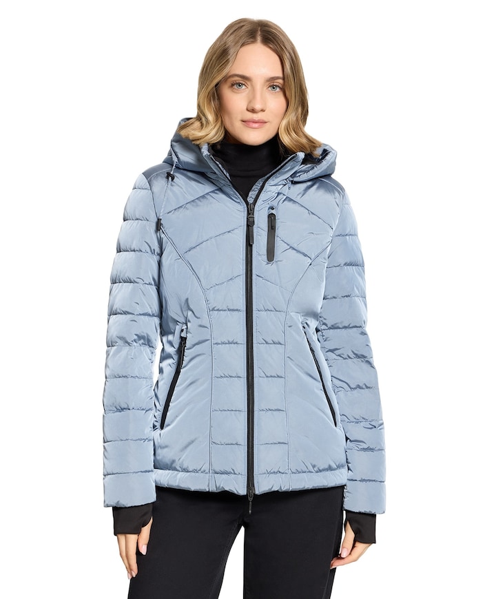 Dames jas blauw