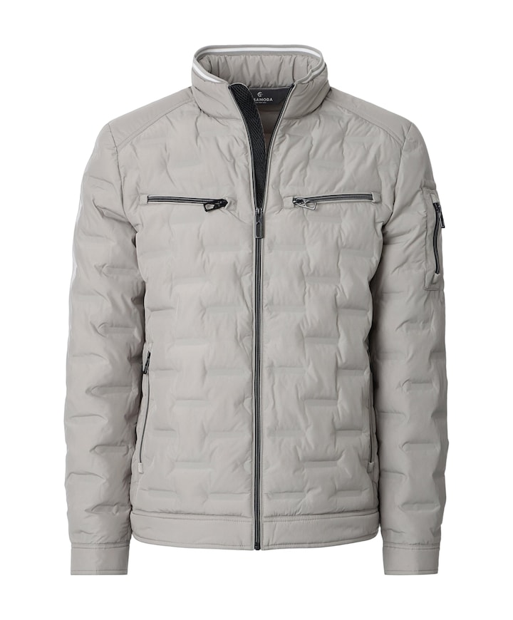 Heren jas grijs