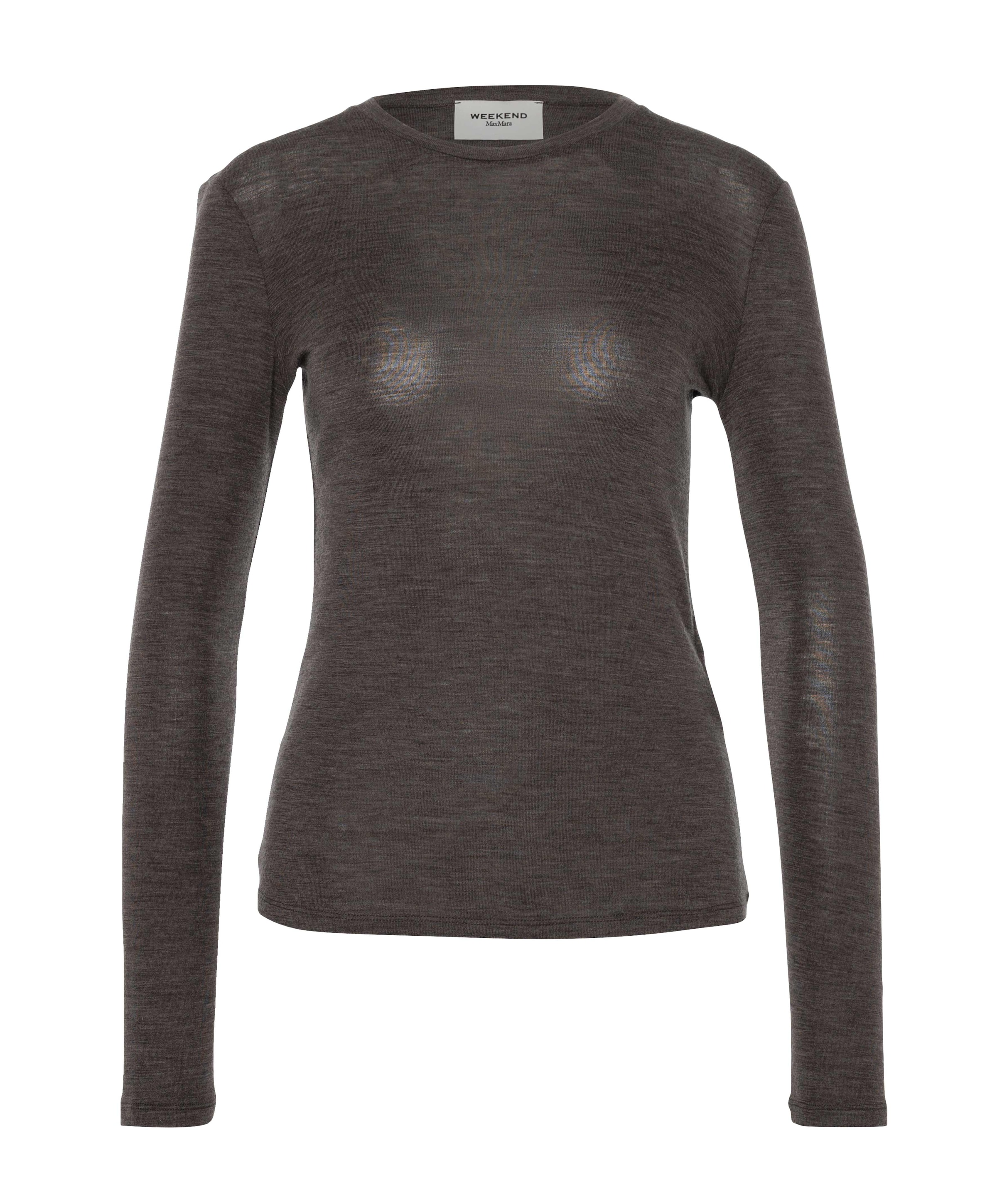 Dames longsleeve bruin