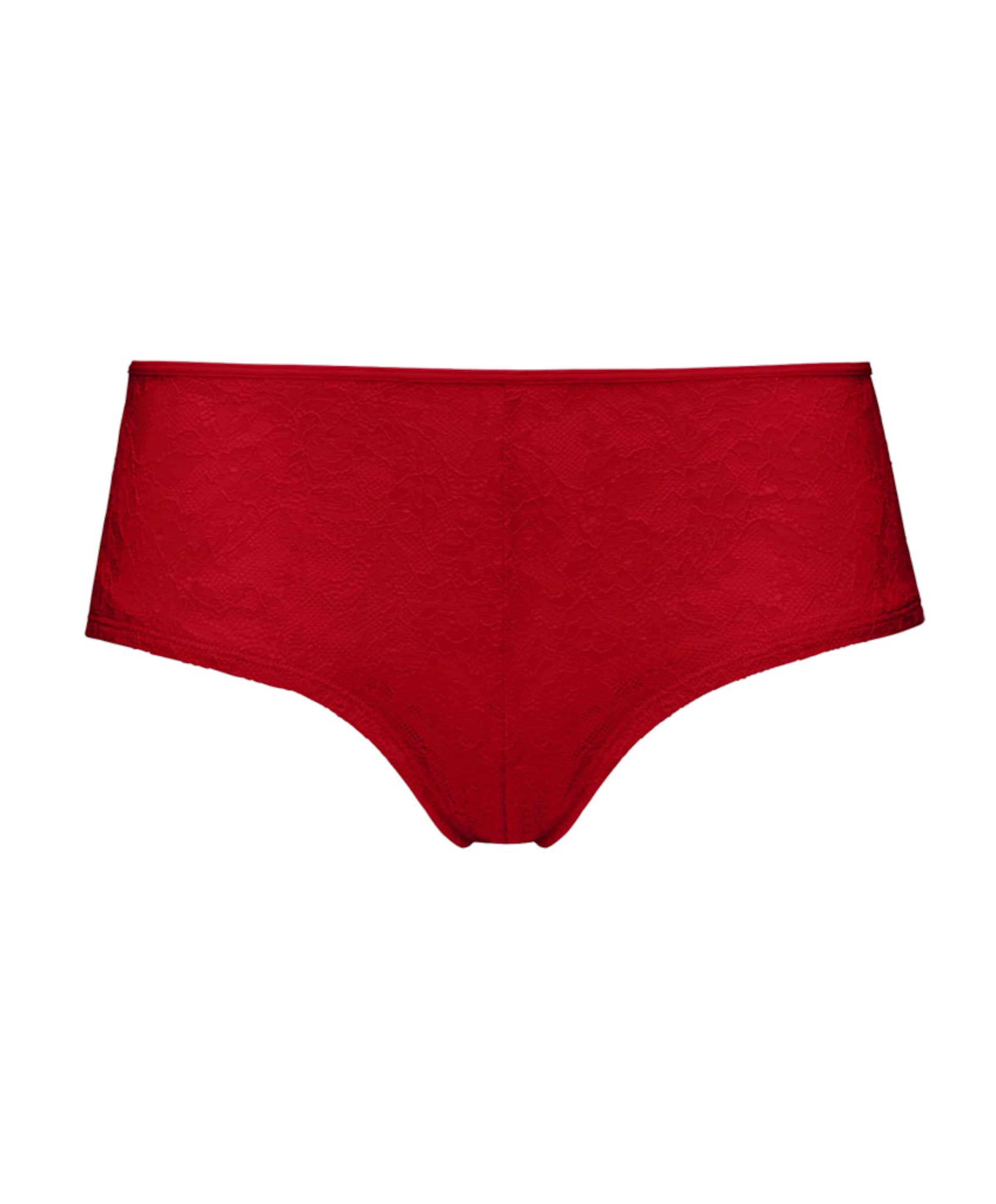Dames short rood