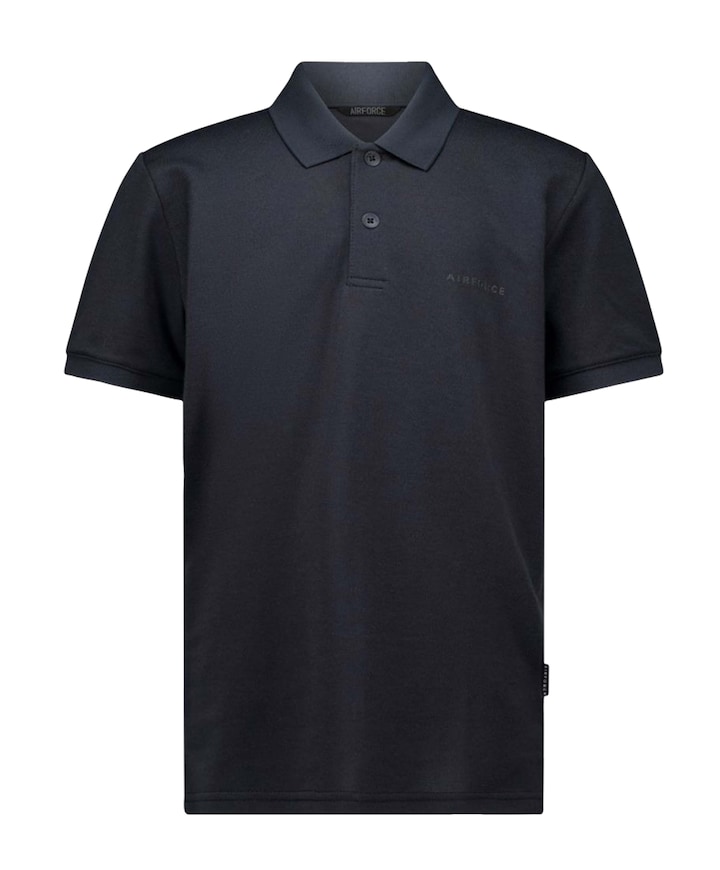 Jongens polo blauw