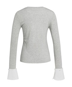 Dames longsleeve grijs