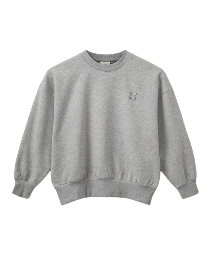 Meisjes sweater grijs