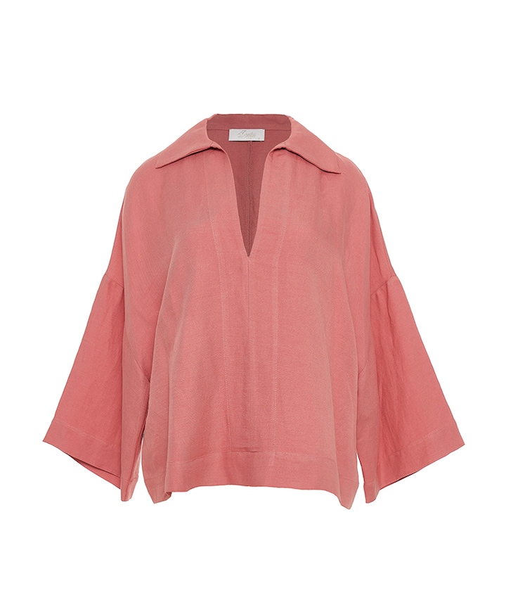 Dames blouse roze