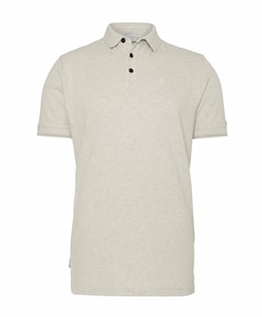 Heren polo grijs