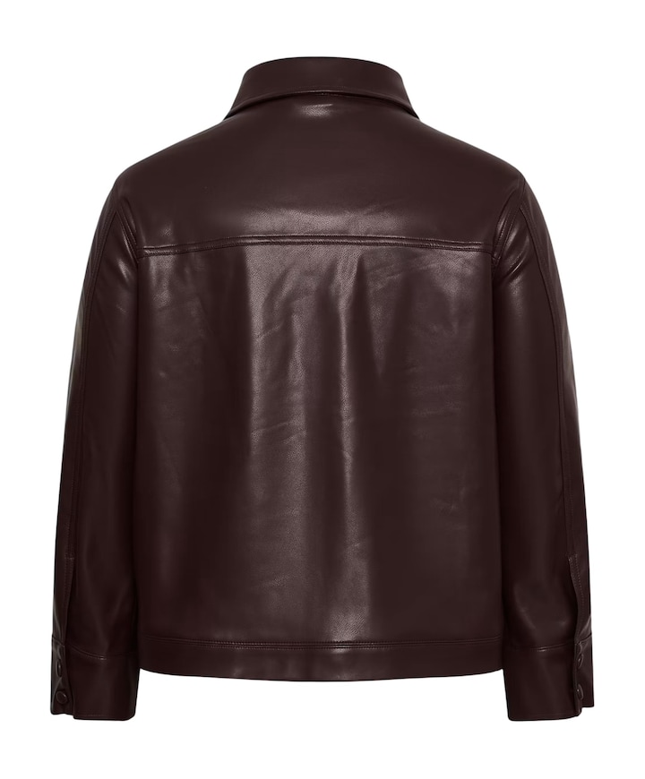 Dames jas bordeaux