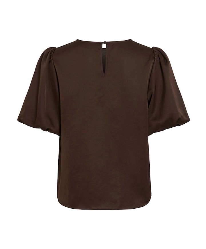Dames top bruin