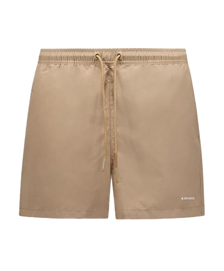 AIRFORCE SHWIMSHORT zwembroek beige
