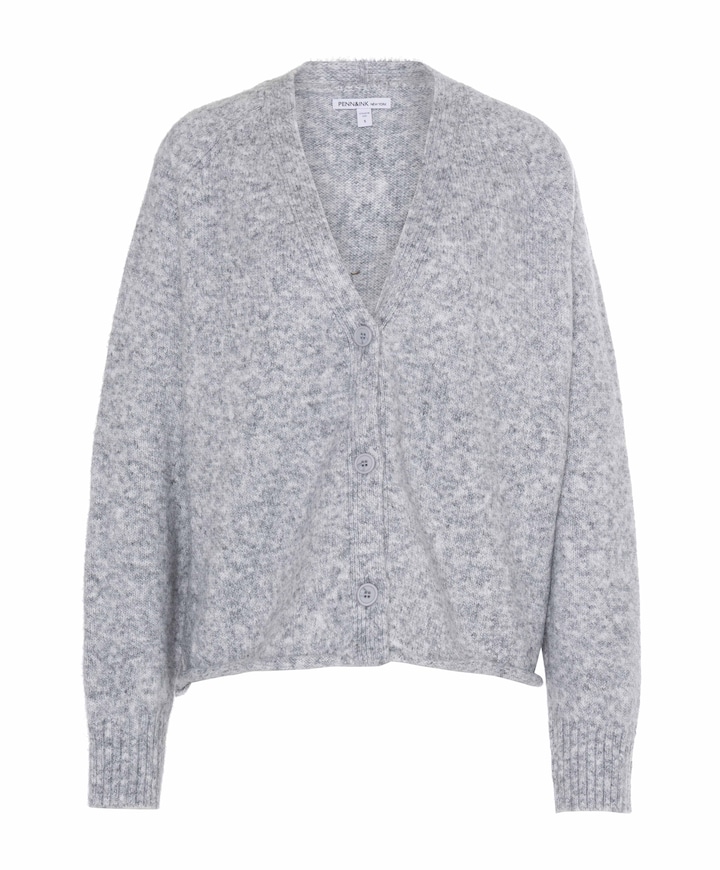 Dames vest grijs