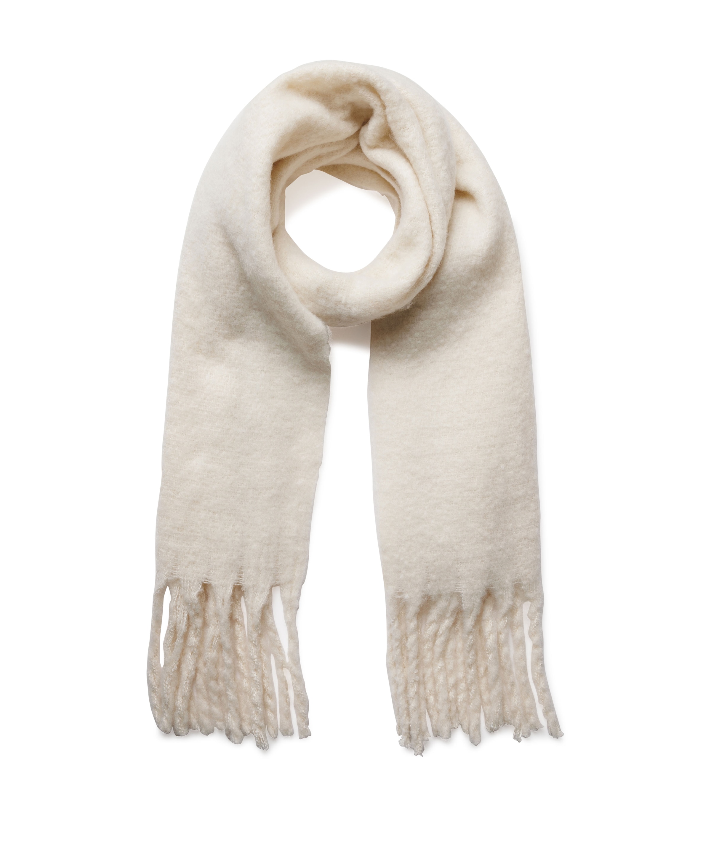 Dames sjaal ecru