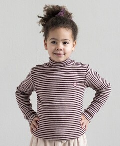 Meisjes longsleeve bordeaux
