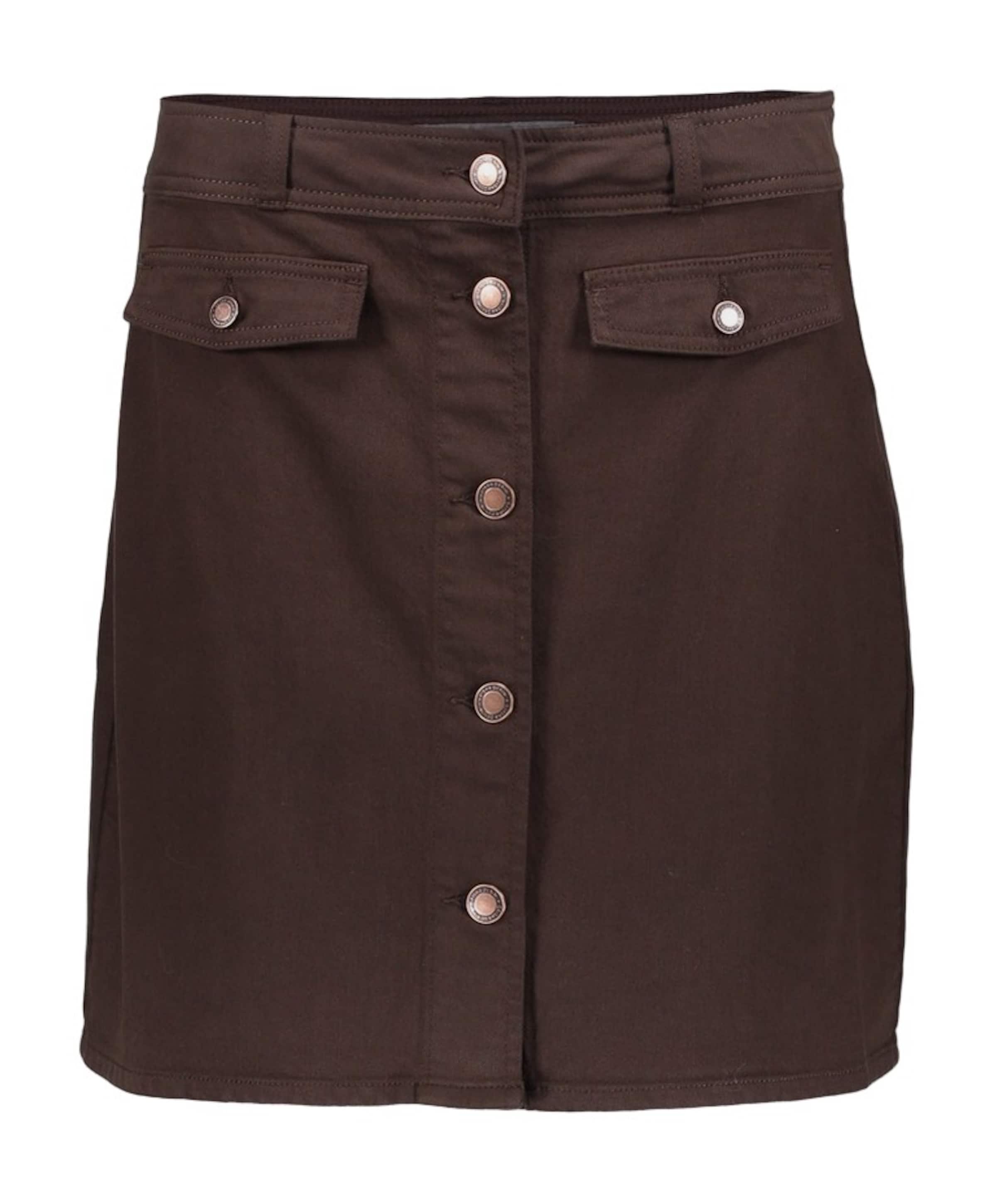 Dames rok bruin