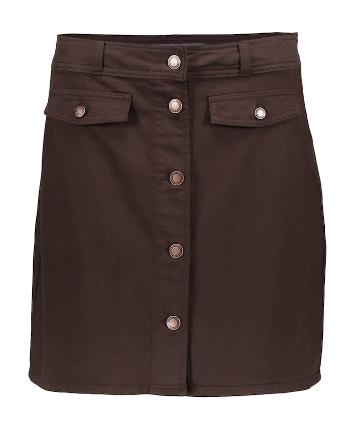 Dames rok bruin