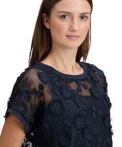 Dames trui blauw