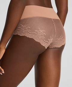 Dames shapewear slip bruin