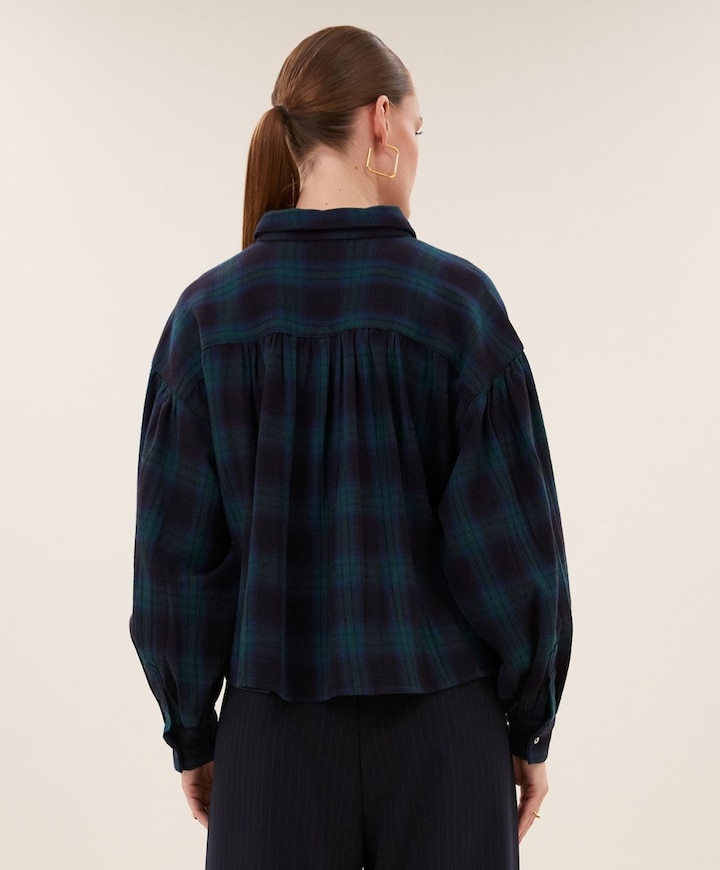 Dames blouse groen