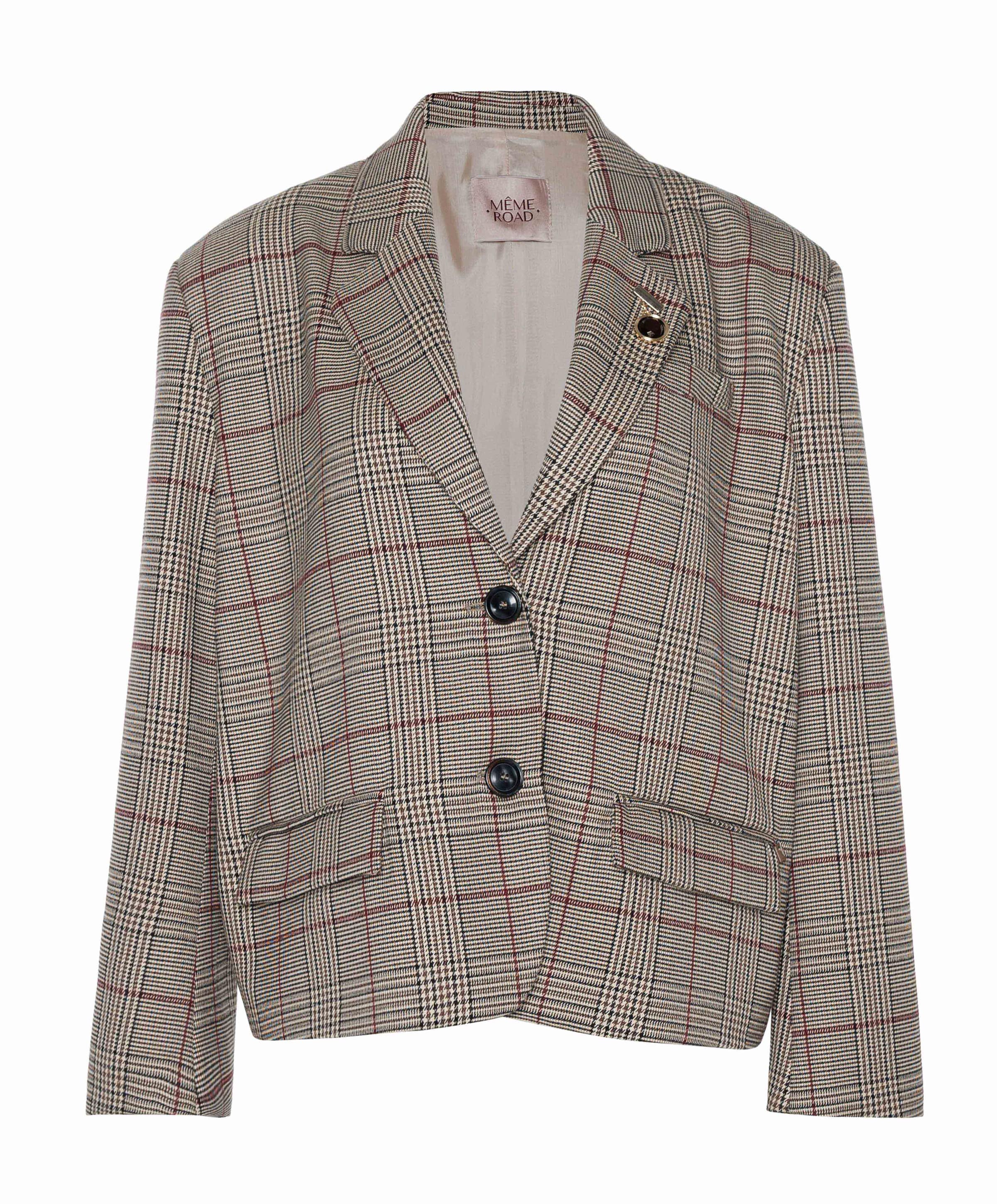 Dames blazer beige