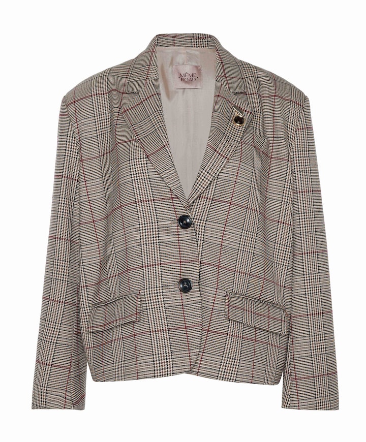 Dames blazer beige