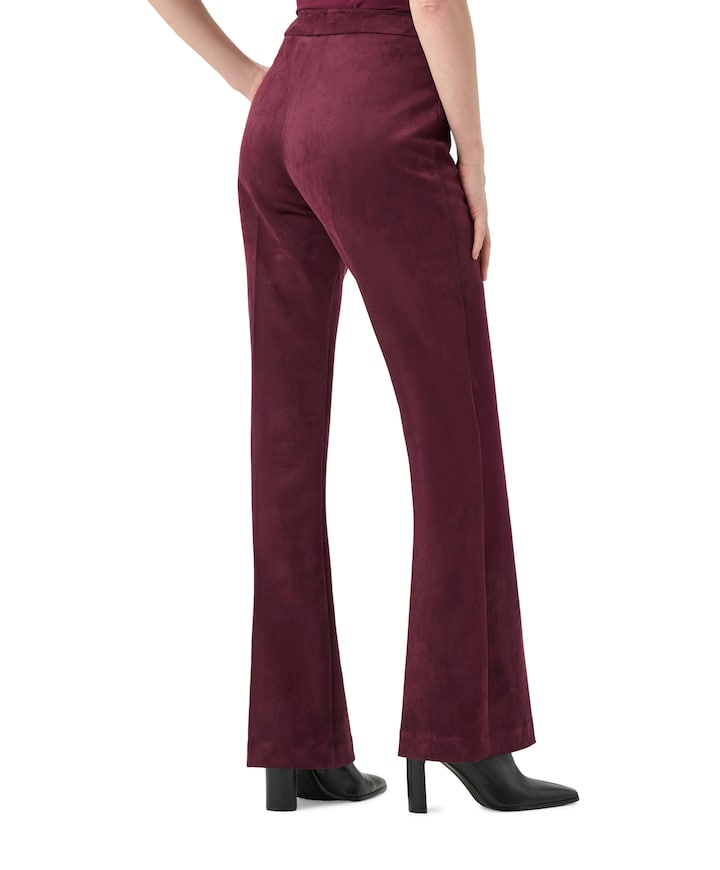dames broek bordeaux