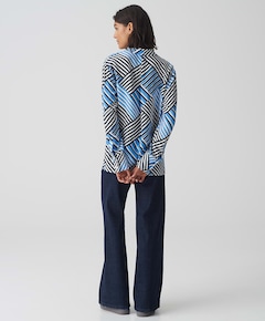 Blouse blauw