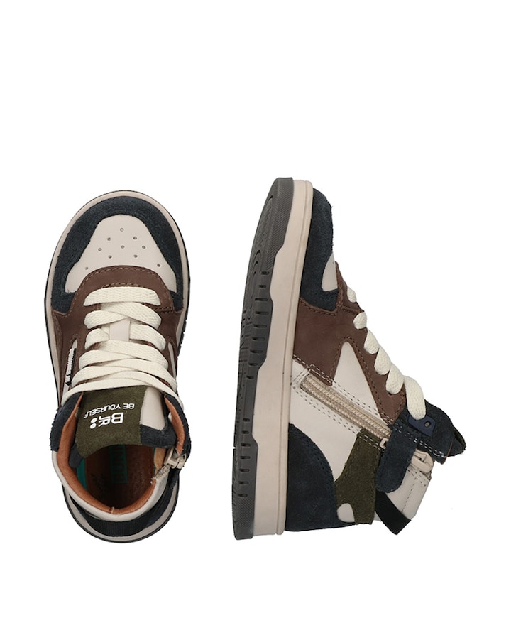 Billie Baas veterschoenen blauw