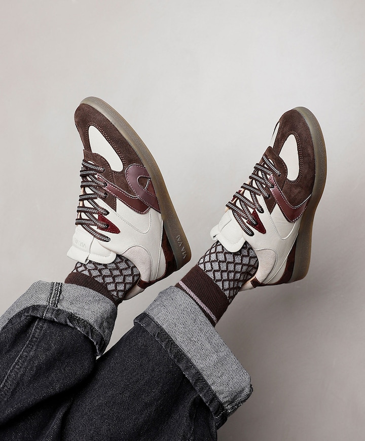 Nilla Holly dames sneakers beige