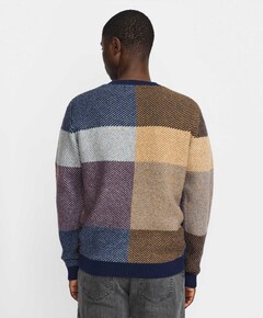 Heren sweater blauw