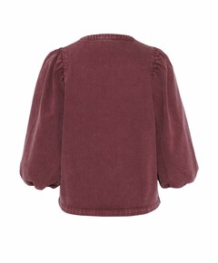 Dames blouse bordeaux