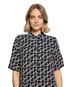 Dames jurk blauw