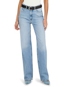 ONLJUICY LIFE HW WIDE LEG REA365  N dames jeans blauw