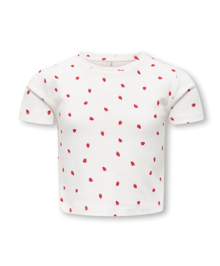 Meisjes T-shirt ecru