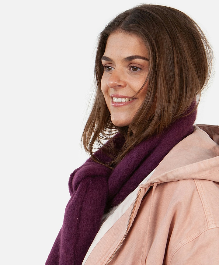 Dames sjaal paars