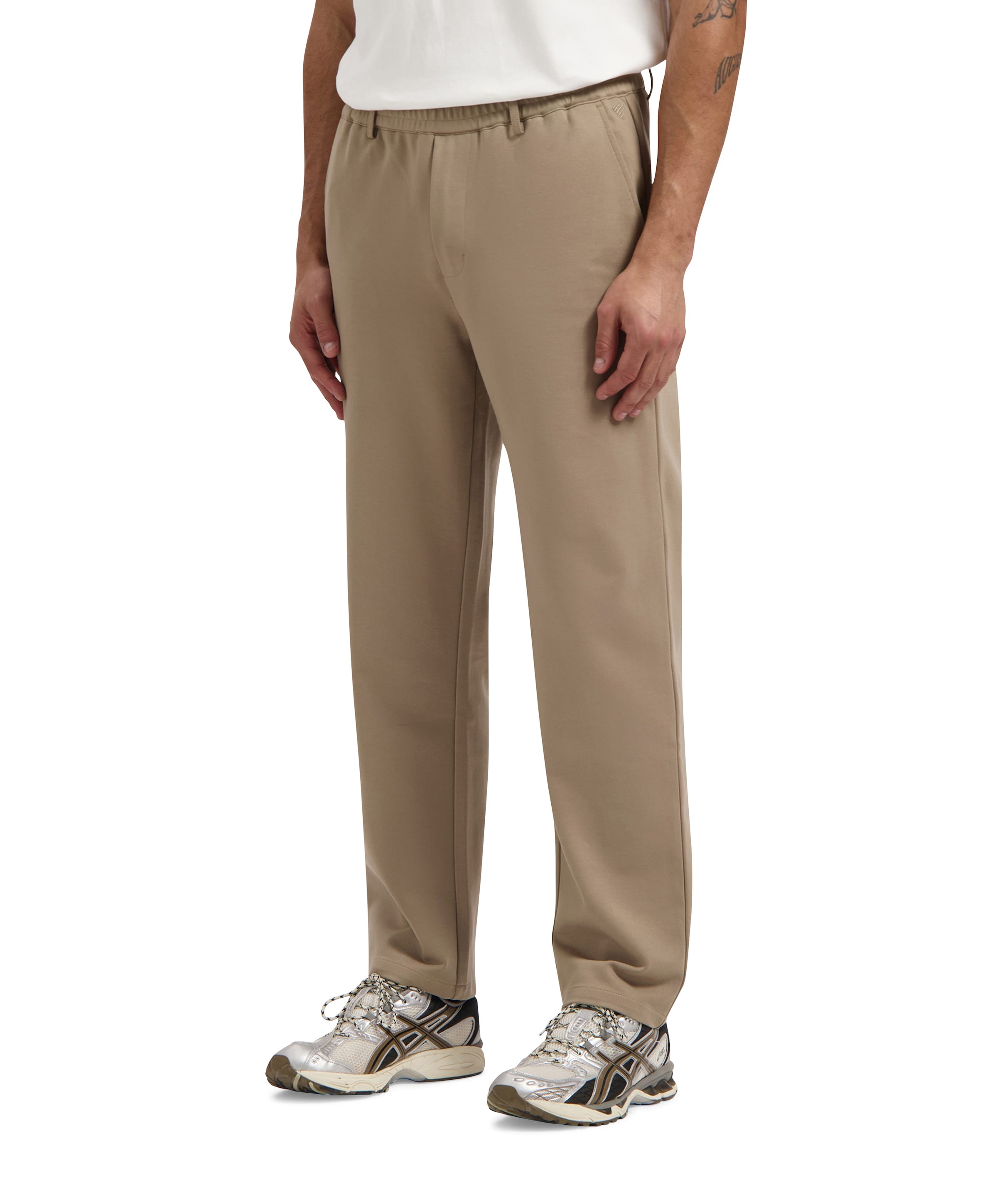 Punta heren broek beige