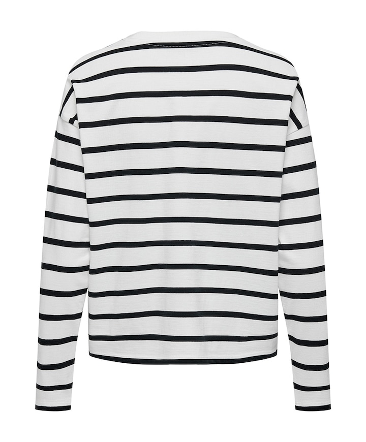 Dames longsleeve ecru