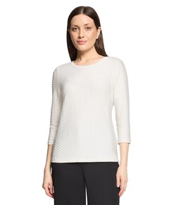 Dames longsleeve ecru