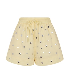 262-ST10 dames korte broek geel