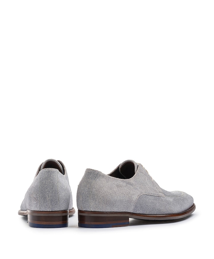 heren veterschoenen grijs