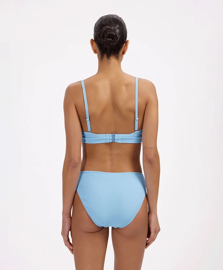 Dames bikinitop blauw
