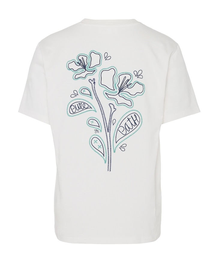 Heren T-shirt ecru