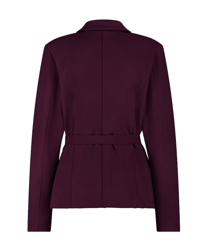 Dames blazer paars