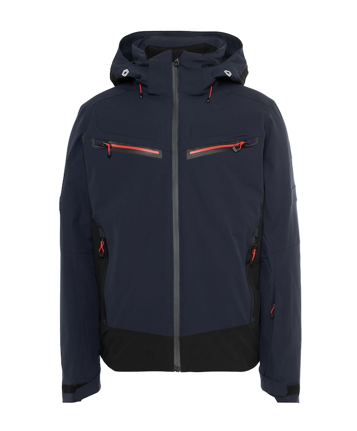 Heren ski-jas blauw