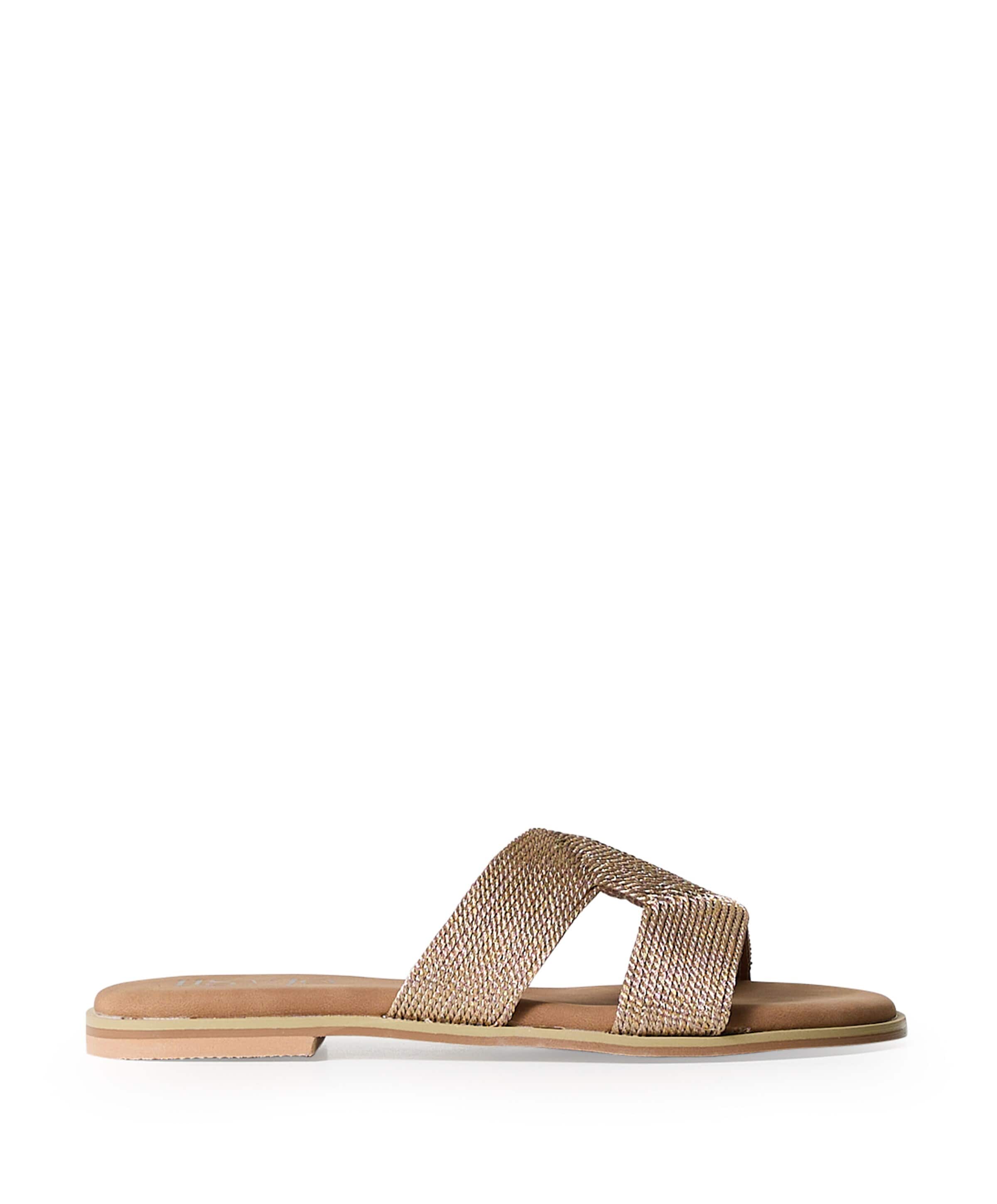 Keet dames slippers beige