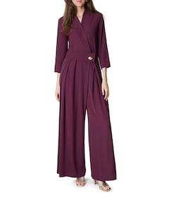 BACI WALLIS.F001-P - Tuta dames jumpsuit bordeaux